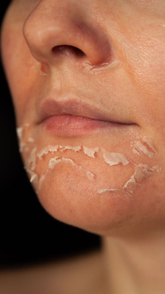 Facial Treatment - Chemical Peel Process